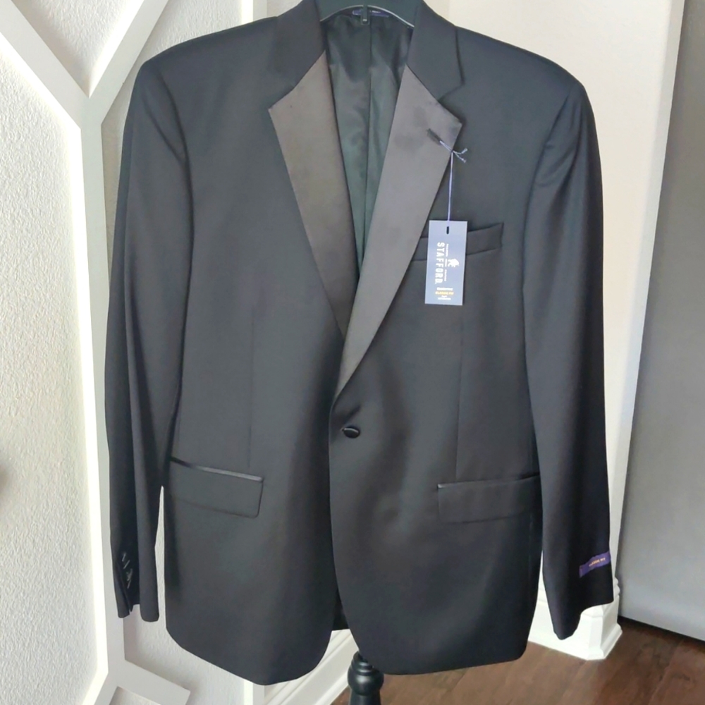 Long/Tall Tuxedo Jacket NWT